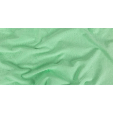Neon Mint Tubular Cotton Jersey
