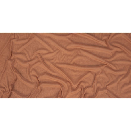 Italian Sandstone Lightweight Cotton Rib Knit