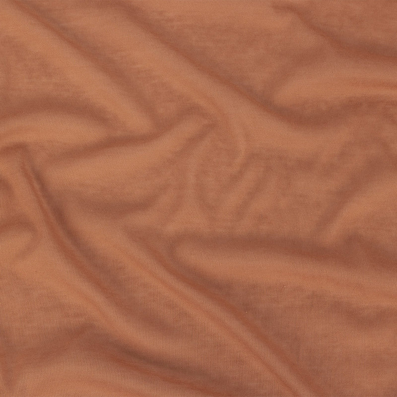 Italian Sandstone Lightweight Cotton Rib Knit
