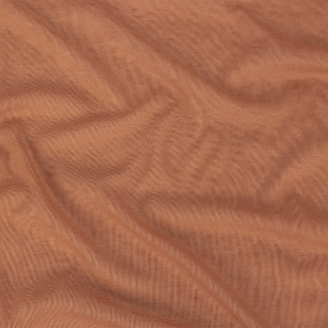 Italian Sandstone Lightweight Cotton Rib Knit