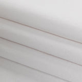 White Tubular Cotton Jersey