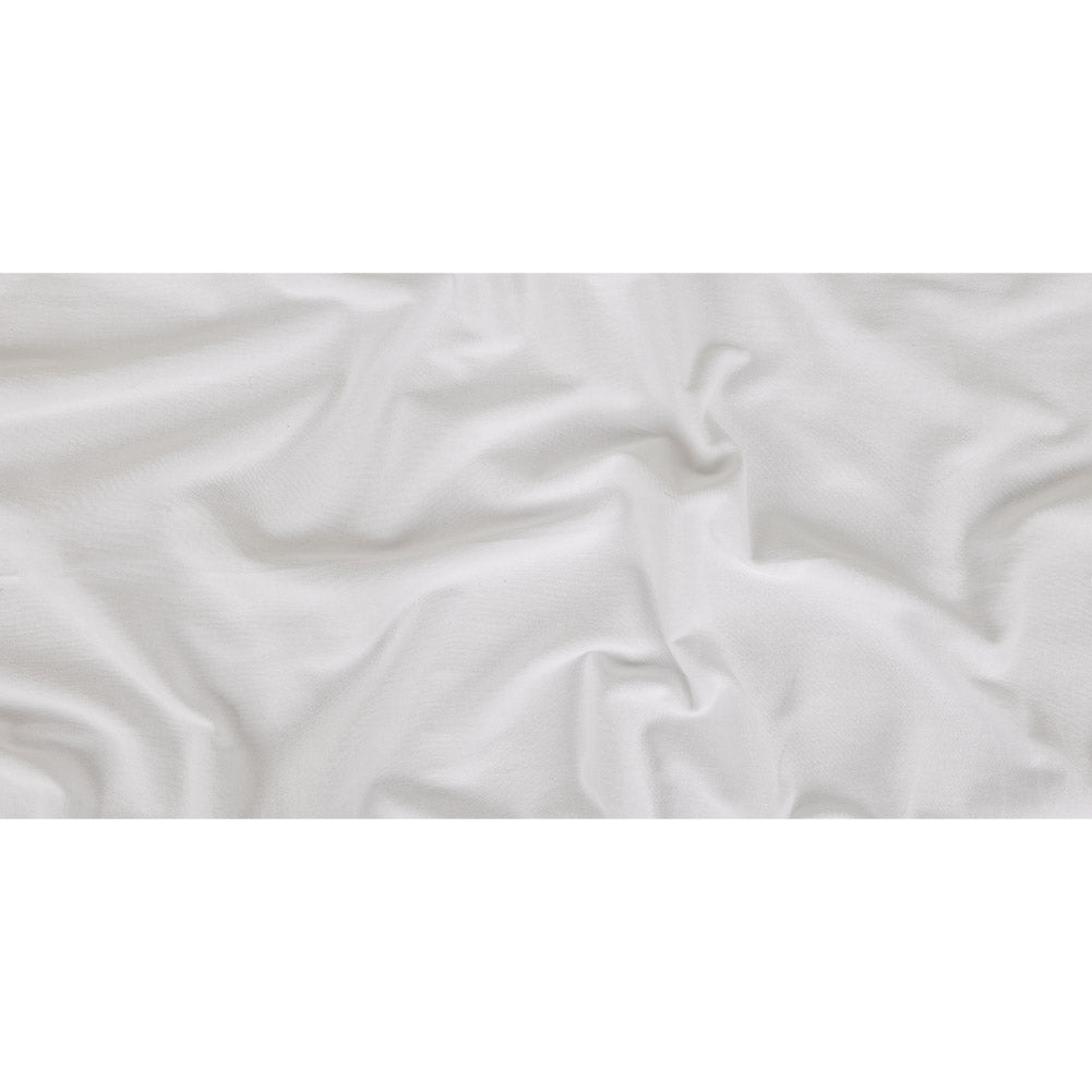 White Tubular Cotton Jersey