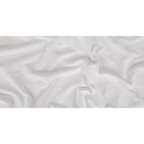 White Tubular Cotton Jersey