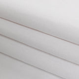 White Cotton Tubular Jersey