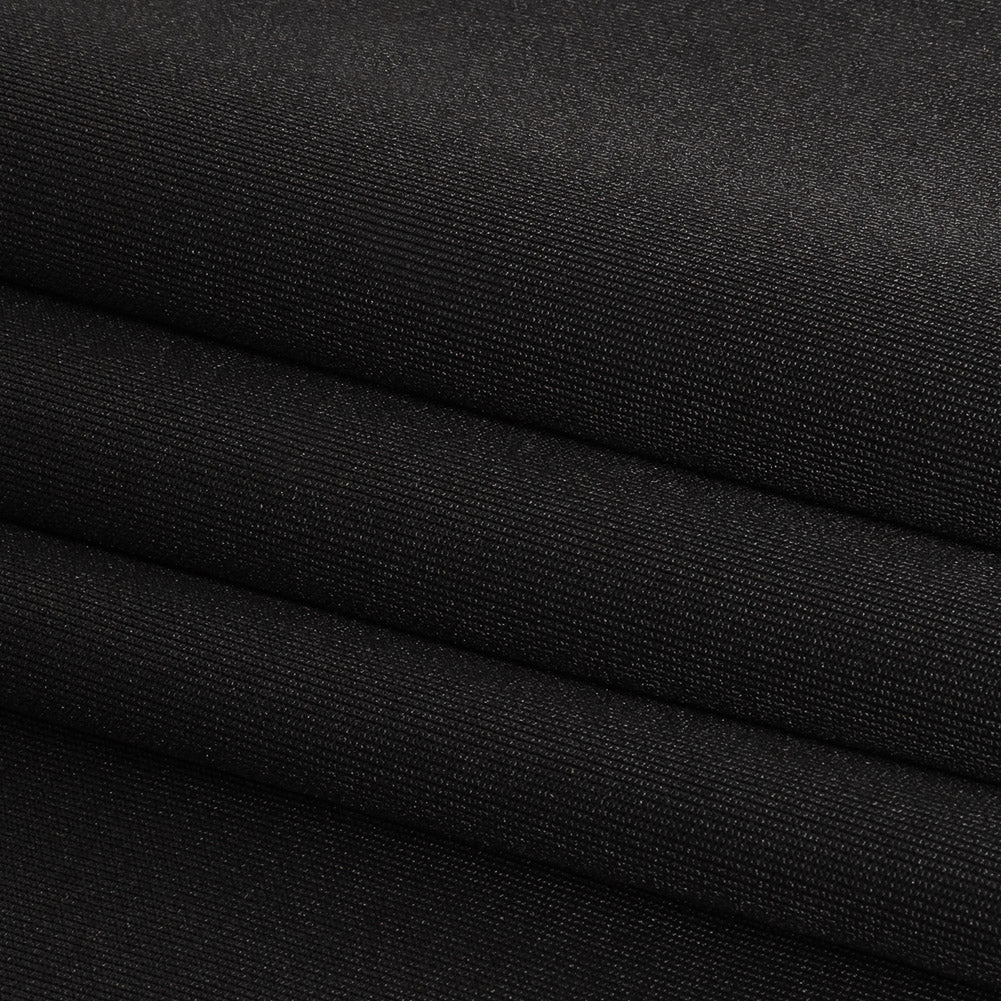 Black Polyester Tricot