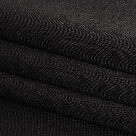 Black Polyester Tricot