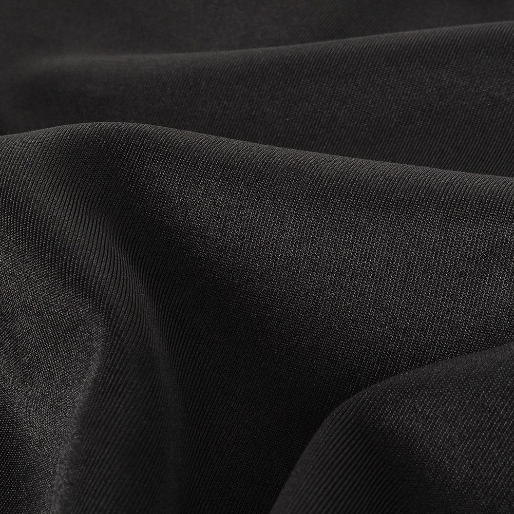 Black Polyester Tricot