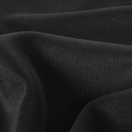Black Polyester Tricot