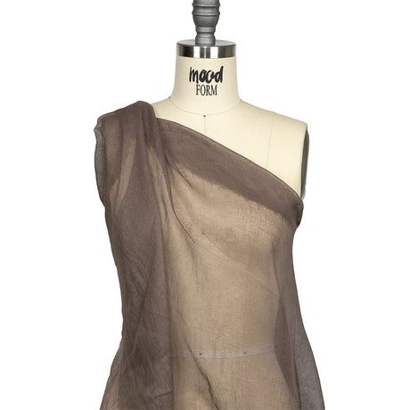 Dusty Brown Cotton Gauze