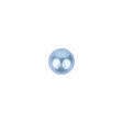 Pearlized Periwinkle Shiny Dome Shaped Shank Back Button - 12L/7.5mm