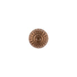 Translucent Golden Shadow Abstract Radiating Shank Back Glass Button - 16L/10mm