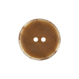Beige, Peach and Baby Blue Iridescent 2-Hole Plastic Saucer Button - 36L/23mm