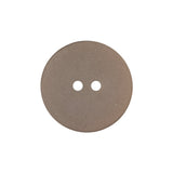 Opal Gray Matte Low Convex 2-Hole Plastic Button - 36L/23mm