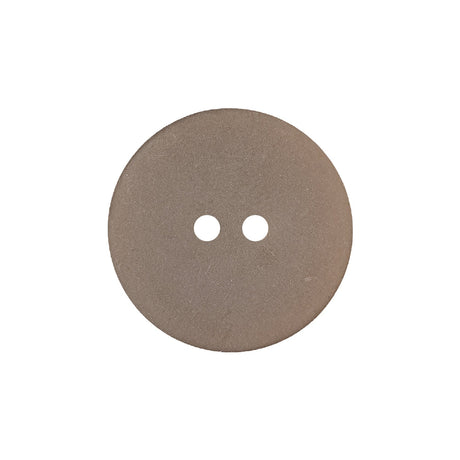 Opal Gray Matte Low Convex 2-Hole Plastic Button - 36L/23mm