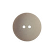 Opal Gray Matte Low Convex 2-Hole Plastic Button - 36L/23mm