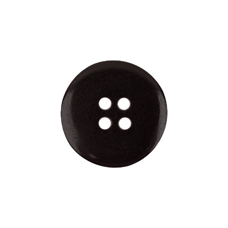 Famous NYC Designer Brown Shallow Plate 4-Hole Blazer Button - 32L/20mm