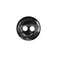 Italian Thunder Storm Gray Tiny Mound 2-Hole Plastic Blazer Button - 28L/18mm