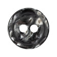 Italian Thunder Storm Gray Tiny Mound 2-Hole Plastic Blazer Button - 44L/28mm