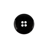 Italian Thunder Storm Semi-Iridescent 4-Hole Plastic Blazer Button - 28L/18mm