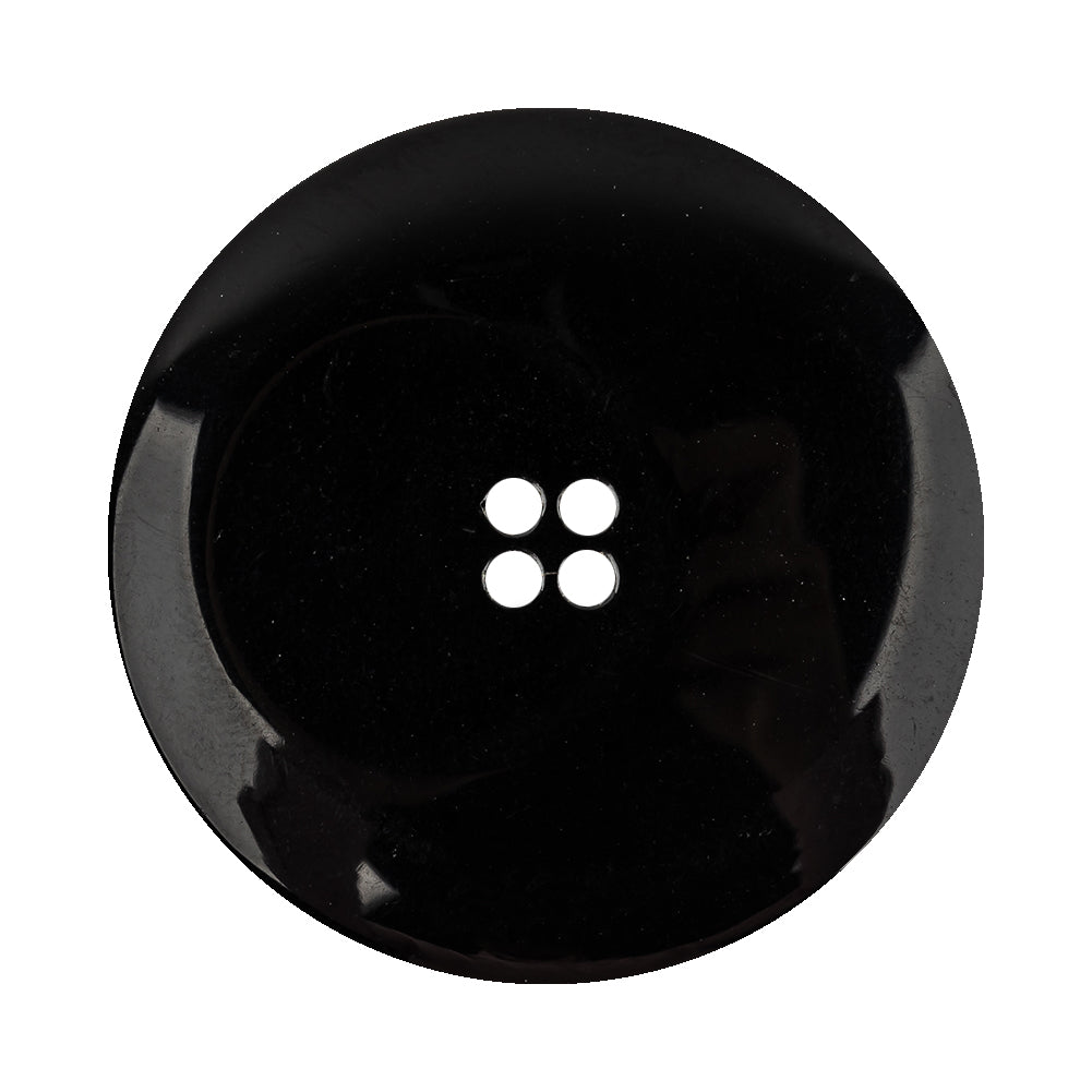 Italian Thunder Storm Semi-Iridescent 4-Hole Plastic Blazer Button - 54L/34mm