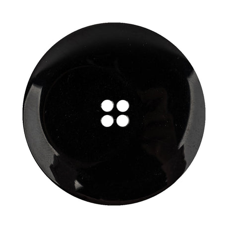 Italian Thunder Storm Semi-Iridescent 4-Hole Plastic Blazer Button - 54L/34mm
