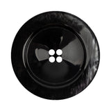 Italian Thunder Storm Semi-Iridescent 4-Hole Plastic Blazer Button - 54L/34mm