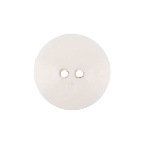 Italian White Abstract Textured Plastic Jacket Button - 36L/23mm