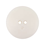 Italian White Abstract Textured Plastic Jacket Button - 44L/28mm