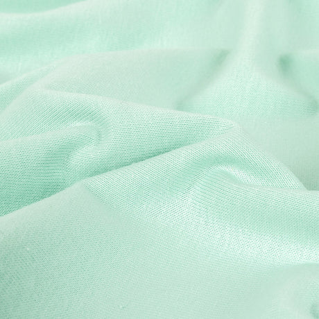 Aqua Tubular Cotton Jersey