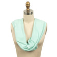 Aqua Tubular Cotton Jersey