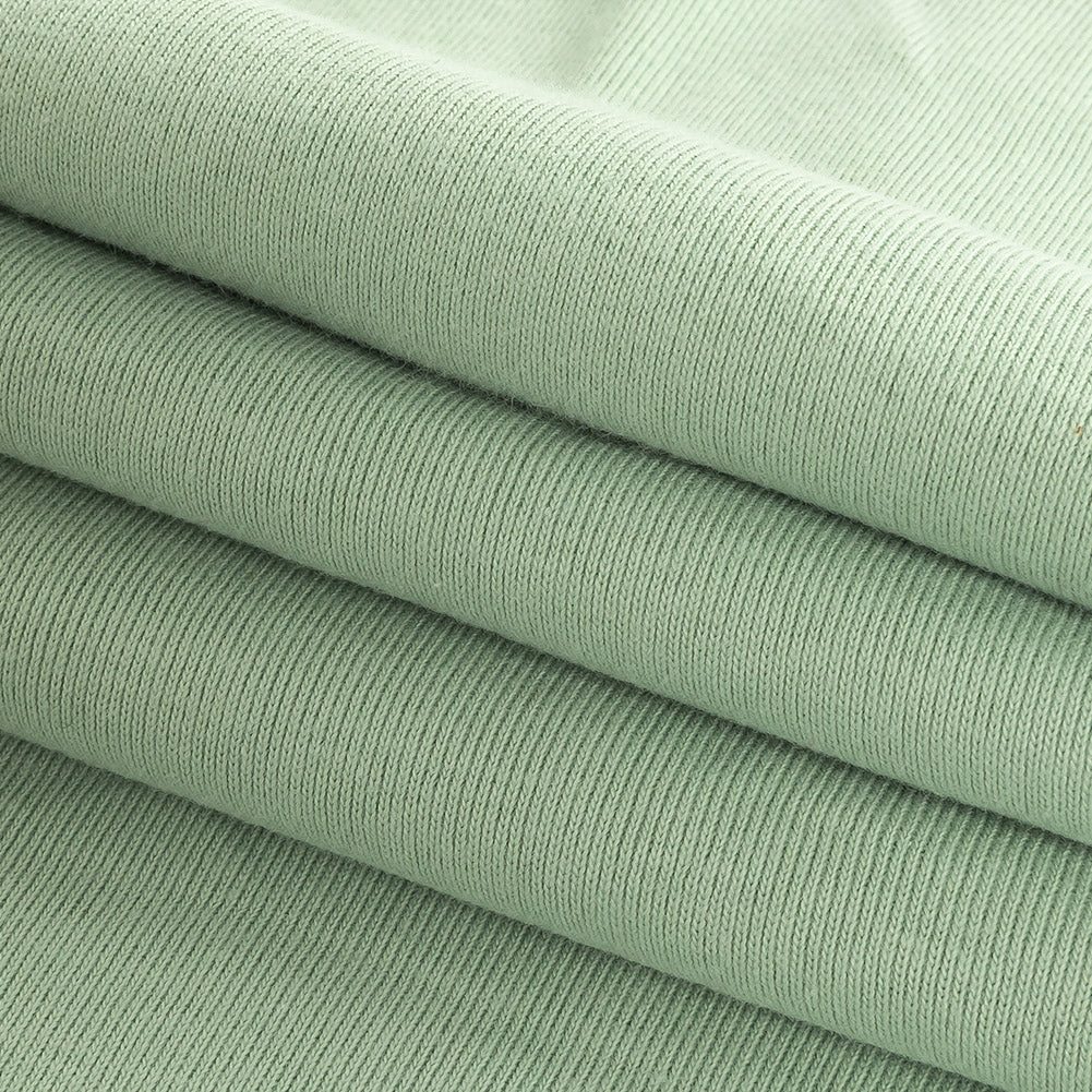 Cotton Tubular 1x1 Rib Knit - Celadon