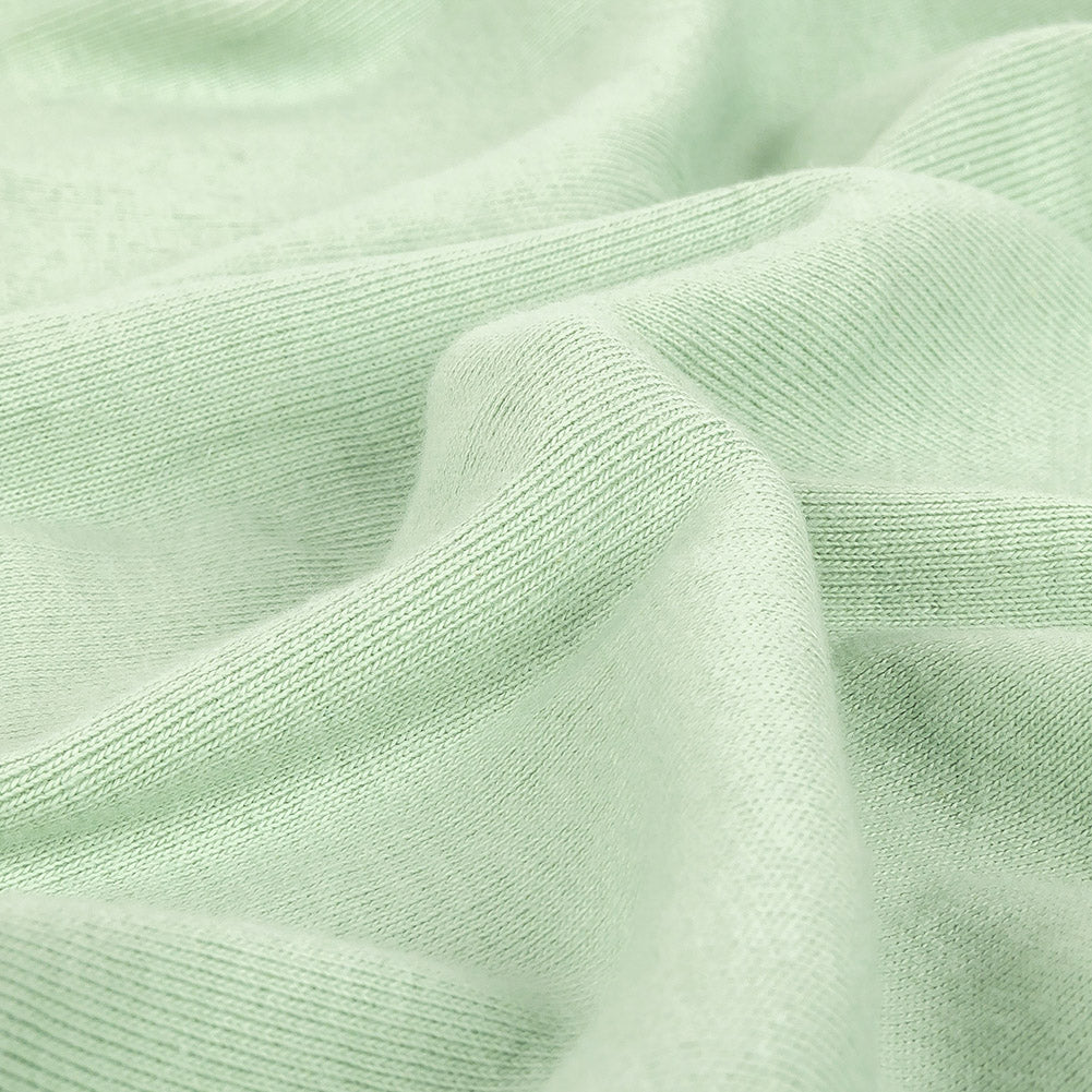 Cotton Tubular 1x1 Rib Knit - Celadon