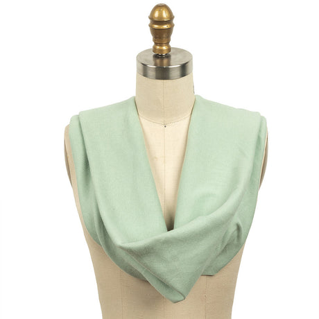 Cotton Tubular 1x1 Rib Knit - Celadon