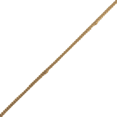 Cuban Sand Cotton Blend Braided Trim - 0.25"