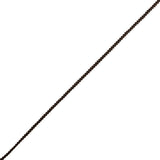 Brown Cotton Blend Braided Trim - 0.1875"