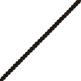 Black Braided Trimming - 0.1875"