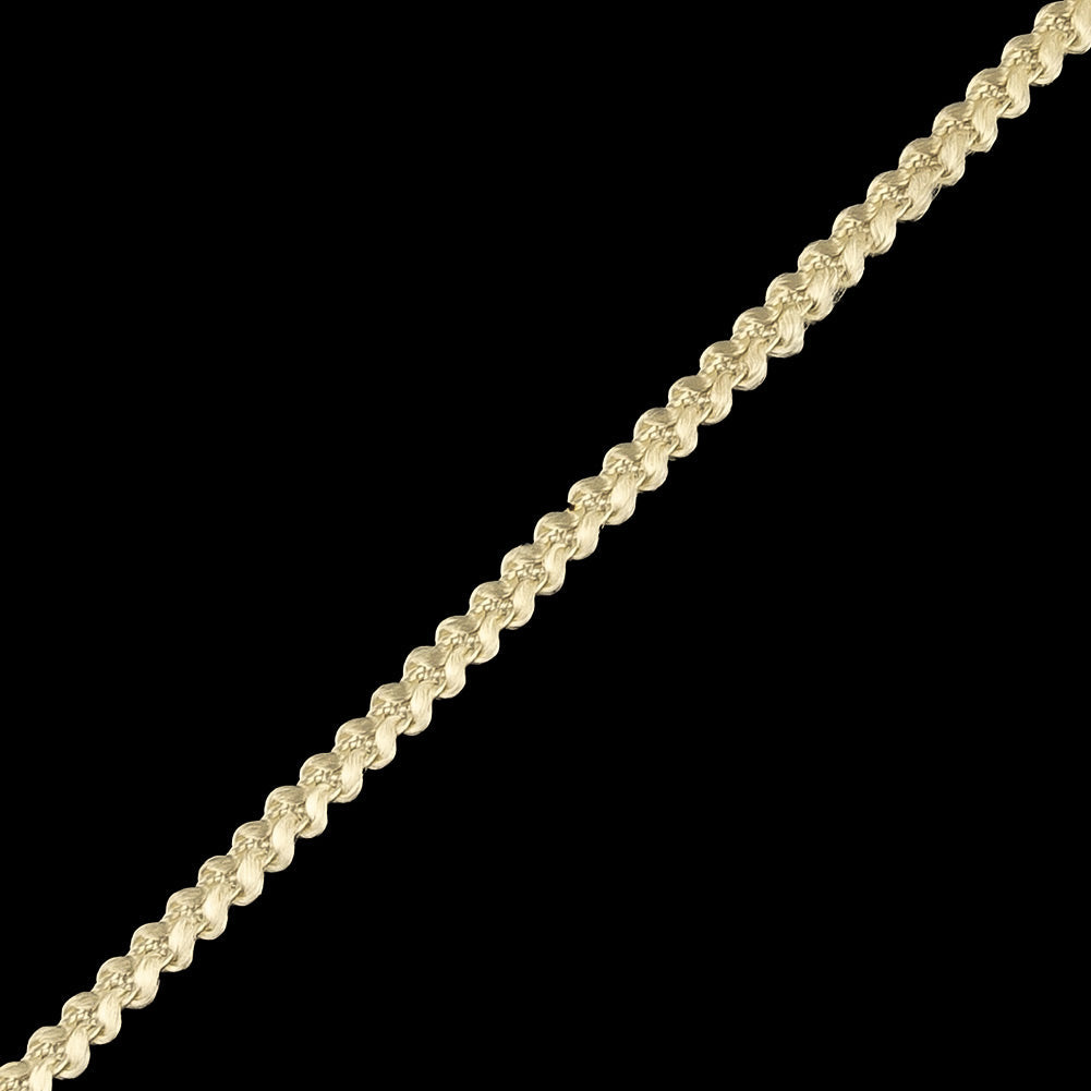 Icicle Cotton Blend Braided Trim - 0.1875"