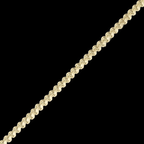 Icicle Cotton Blend Braided Trim - 0.1875"