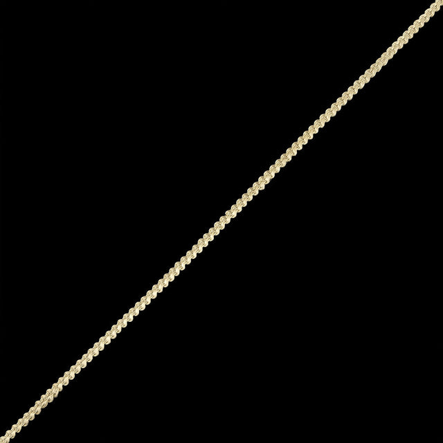 Icicle Cotton Blend Braided Trim - 0.1875"