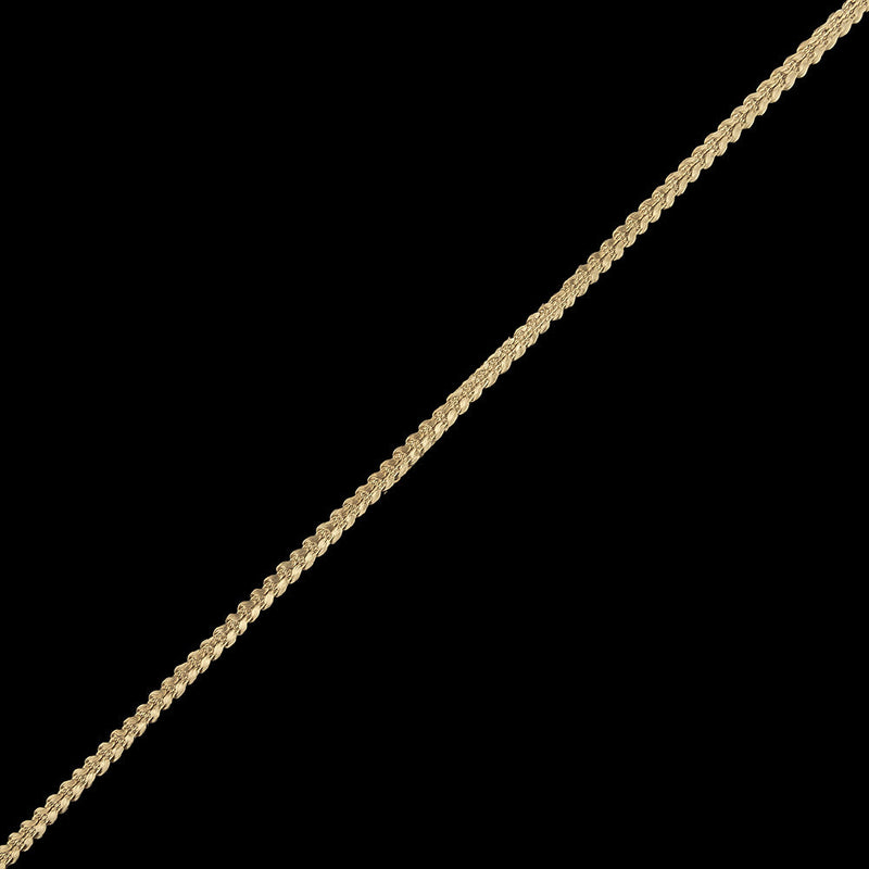Brown Rice Cotton Blend Braided Trim - 0.1875"