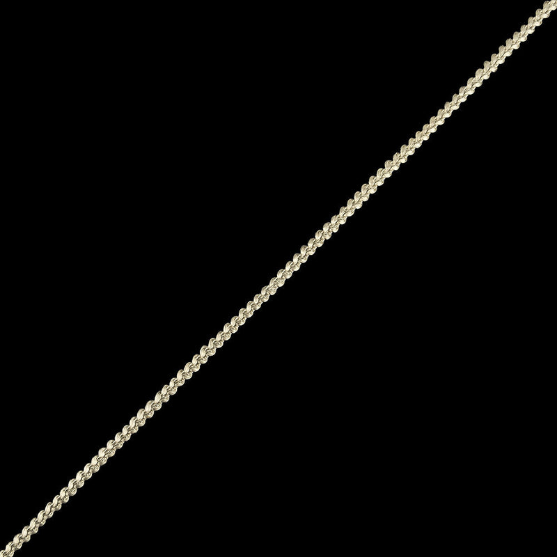 Pale Gray Cotton Blend Braided Trim - 0.1875"