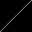Silver Gray Cotton Blend Braided Trim - 0.1875"