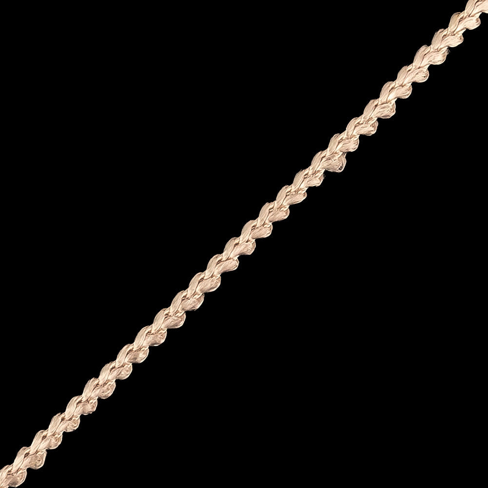 Shell Cotton Blend Braided Trim - 0.1875"