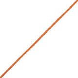 Orange Cotton Blend Braided Trim - 0.1875"