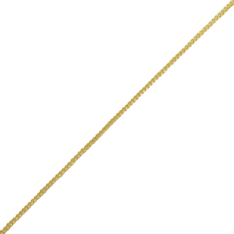 Yellow Cotton Blend Braided Trim - 0.1875"
