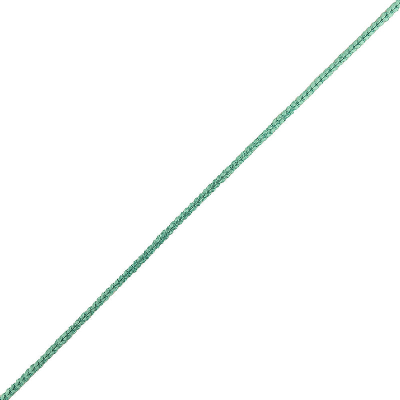 Seafoam Cotton Blend Braided Trim - 0.1875"
