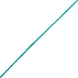 Turquoise Cotton Blend Braided Trim - 0.1875"