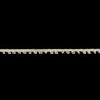 Optical White Picot Edged Cotton Blend Braided Trim - 0.1875"