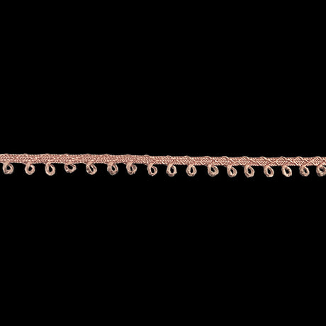 Chintz Rose Picot Edged Cotton Blend Braided Trim - 0.1875"