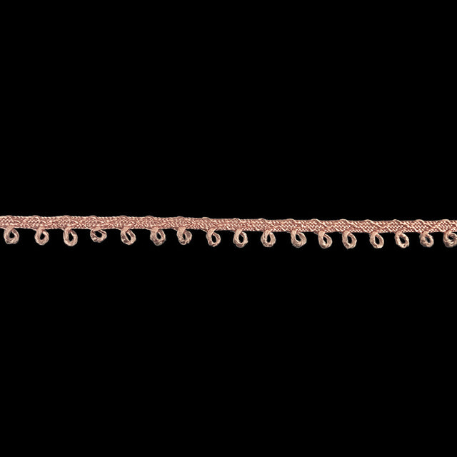 Chintz Rose Picot Edged Cotton Blend Braided Trim - 0.1875"
